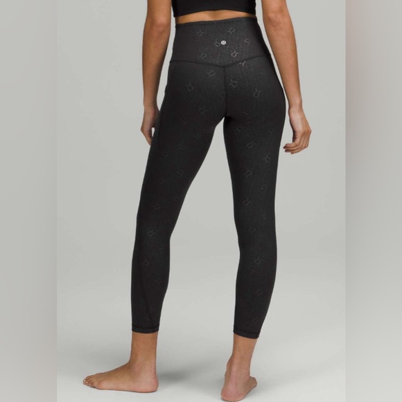 lululemon athletica Pants - NWOT Lululemon Align High-Rise Pant with Pockets 25" Yogo Emboss Black